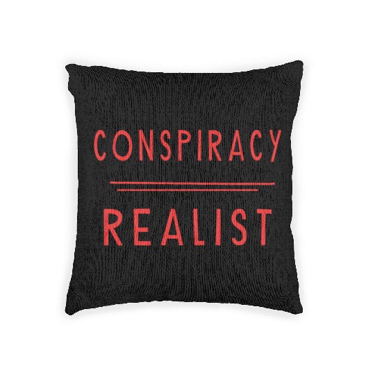 Conspiracy Theories Conspiracy Theorist Freemason Woven Pillows