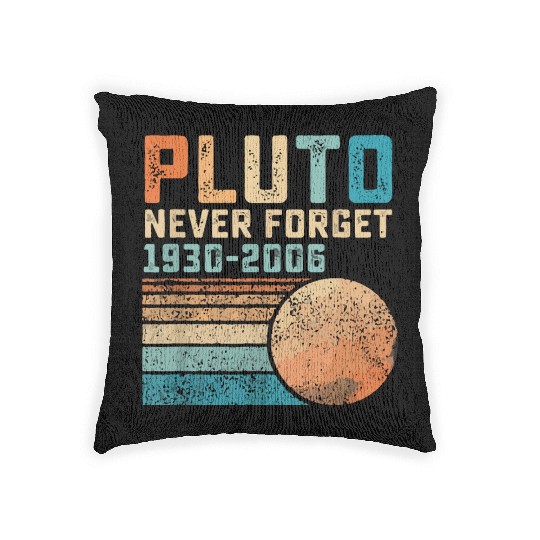 Pluto Never Forget Woven Pillows