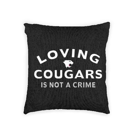 Loving Cougars Woven Pillows