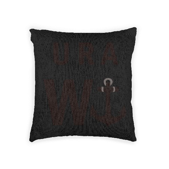 U R A W anchor! Woven Pillows