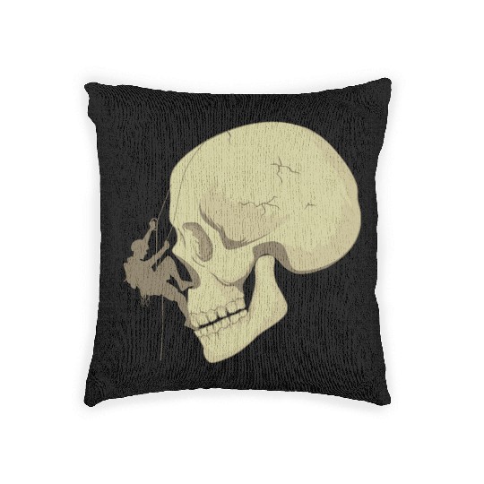 Skull Bouldering Woven Pillows