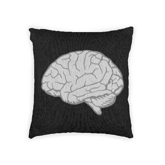 Brain Anatomy Organ Woven Pillows