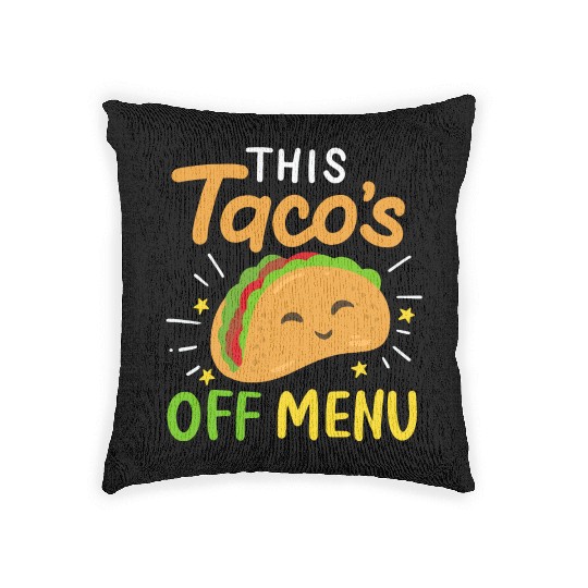 Taco Bachelorette Party wedding bride engaged Woven Pillows