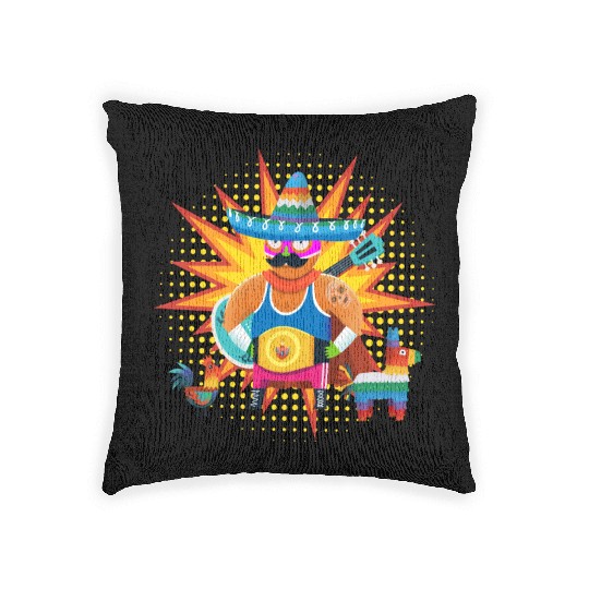 Lucha Libre Fighter Mexico Wrestling Woven Pillows