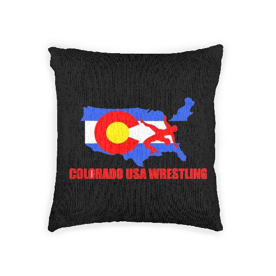 Team USA Wrestling Colorado Division Woven Pillows