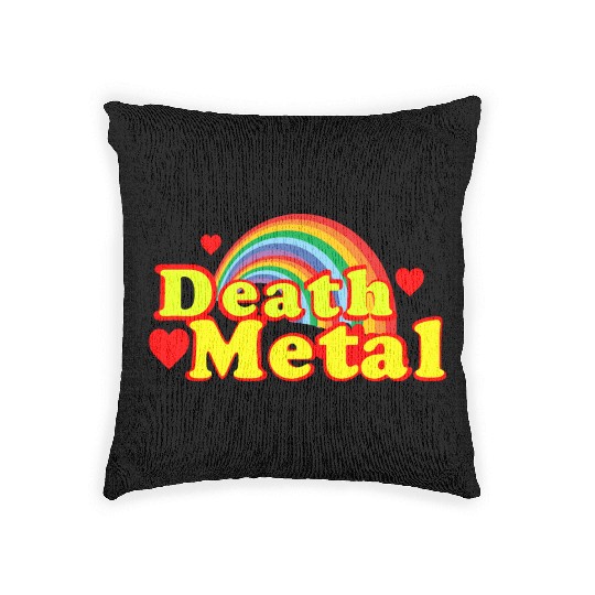 Death Metal Heavy metal Woven Pillows