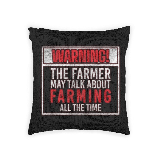 Agriculture Career Pigs Rural Youth Woven Pillows