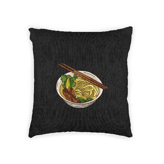 Ramen Lovers Club Woven Pillows
