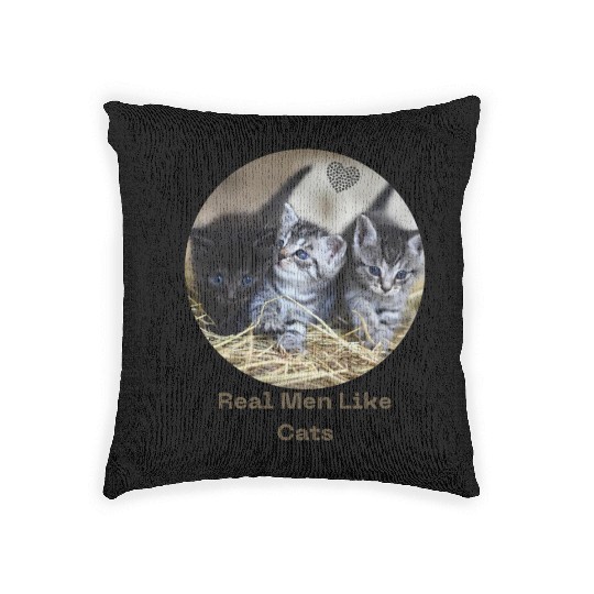 Kittens love Woven Pillows