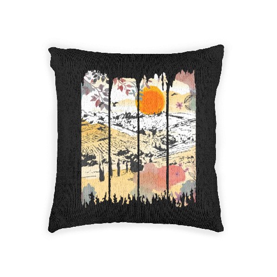 A Wilderness Somewhere, Trees and Nature, Mist Woven Pillows