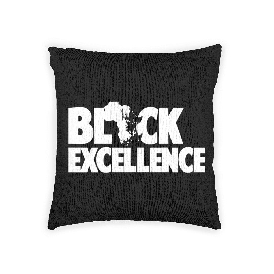 BLACK EXCELLENCE Woven Pillows