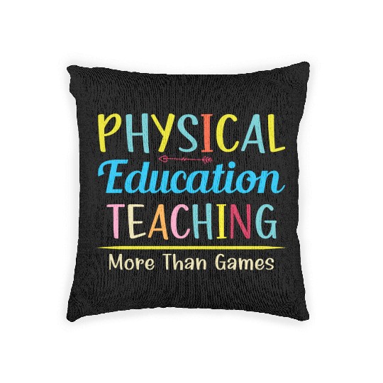 Physical Education Phys Ed Teacher Woven Pillows
