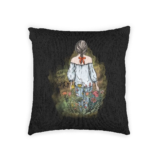 Make yourself a priority sublimation Woven Pillows