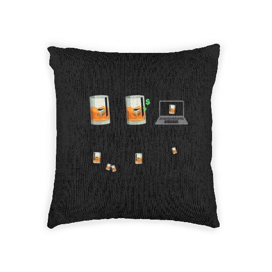 Hilarious My Spare Times Obsessions Drinking Woven Pillows