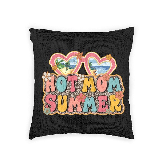 Hot Mom Summer sublimation Woven Pillows