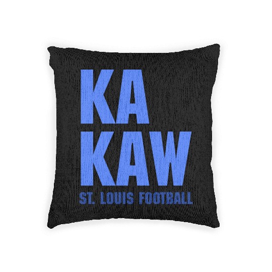 BATTLEHAWKS FOOTBAL ST LOUIS Woven Pillows