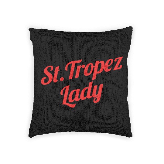 St. Tropez Lady Woven Pillows