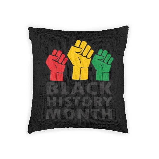 Juneteenth, Black History Month, Freedom Day Woven Pillows