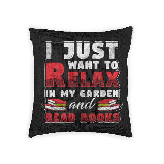 Books Book Lover Literature Back To School Woven Pillows