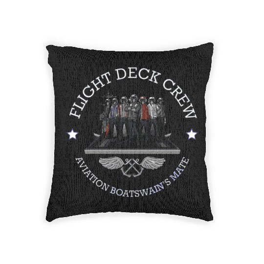 Aviation Boatswain Mate Navy Aircraft Carrier Ab A Woven Pillows