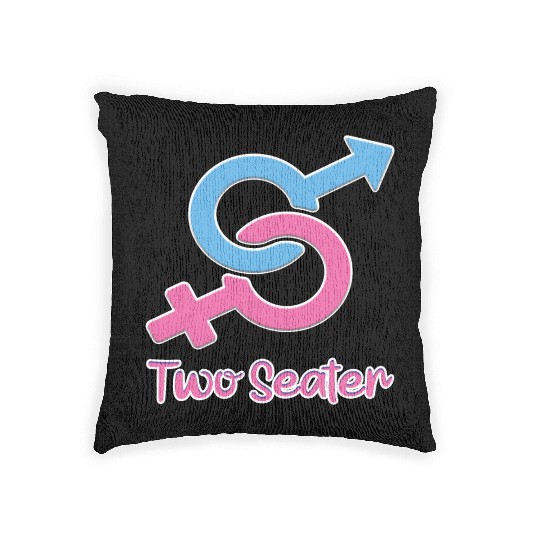 Silk road tees two seater funny Woven Pillows