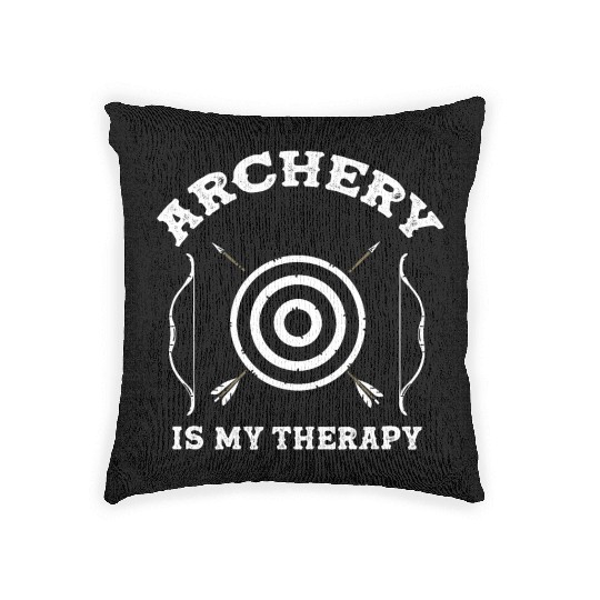 Archery Archer Woven Pillows