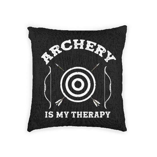 Archery Archer Woven Pillows