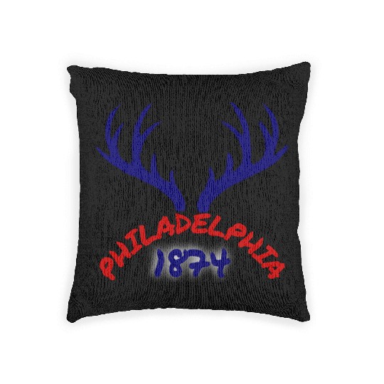 American Zoo Day,Philadelphia Zoo Woven Pillows