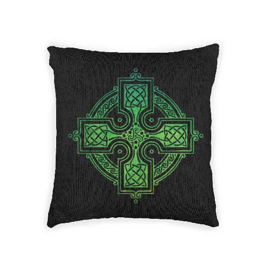 Celtic Cross Woven Pillows