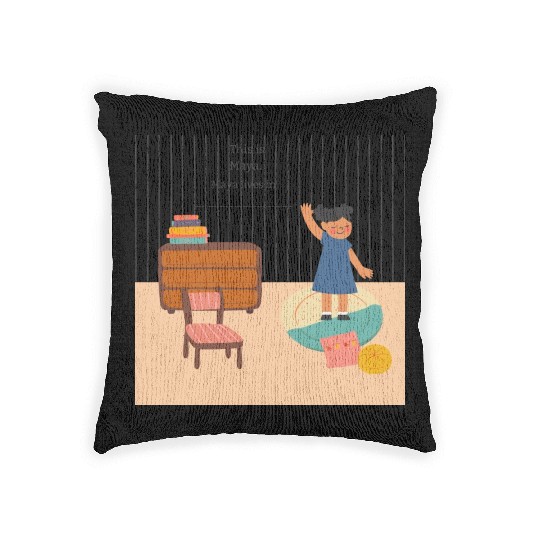 Back to school Woven Pillows