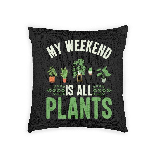 Relax And Chill Planting And Harvest Flowers Gifts Woven Pillows