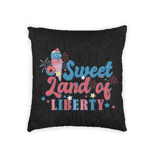 Sweet Land Of Liberty Woven Pillows