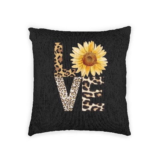 Love Teacher Life Woven Pillows