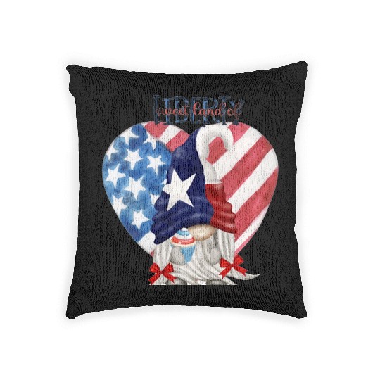 Sweet Land Of Liberty Woven Pillows