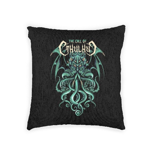cthulhuc octopus Woven Pillows