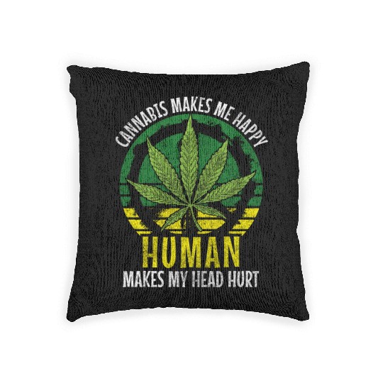 Hemp Hash Woven Pillows