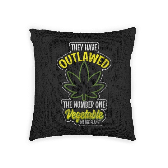 Hemp Stoner Hashish Cbd Woven Pillows