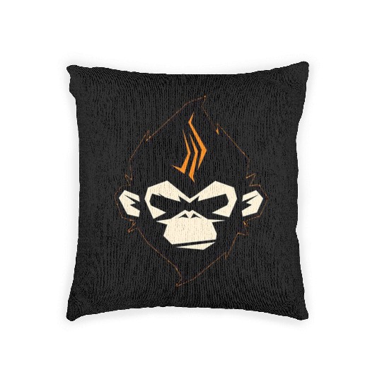 VEGAN Gorilla Woven Pillows