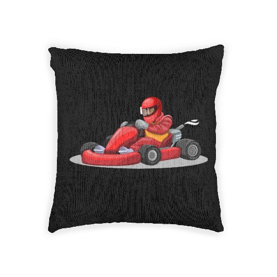 I Live For Race Day Woven Pillows