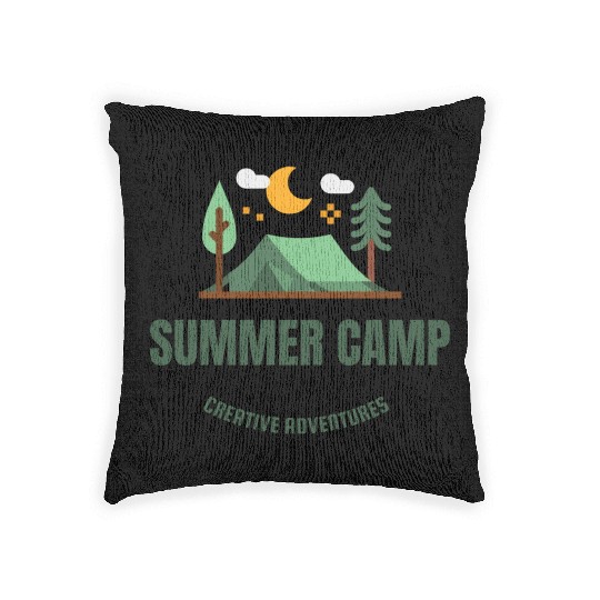 Summer Camp Woven Pillows