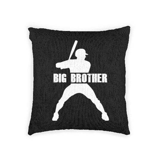 Baseball Big Brother Son Baseball Woven Pillows
