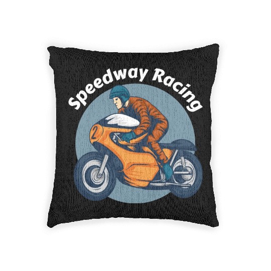 Speedway Racing Woven Pillows