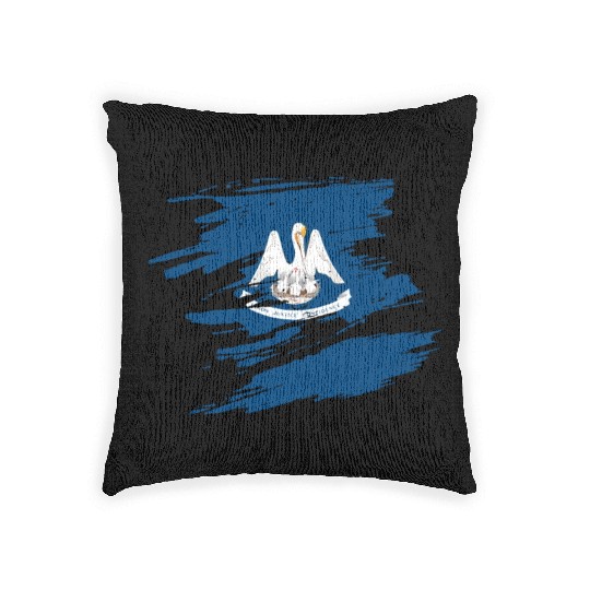 Louisiana Heartbeat Gift Woven Pillows