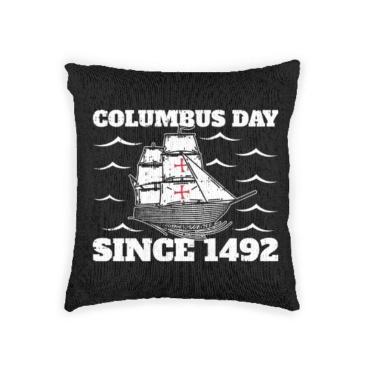 Columbus Day Italian Pride Woven Pillows