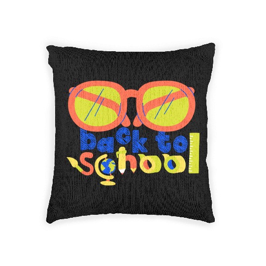 Back To School Woven Pillows