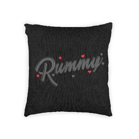 Rummy Hobby Card Game Romme playing Card Woven Pillows