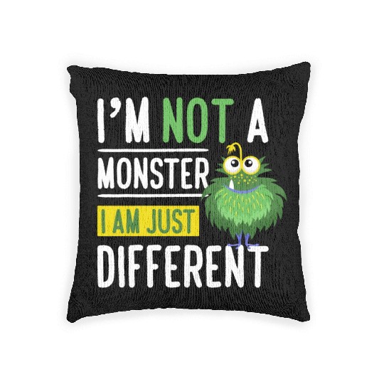 Evil Baby Little Sister Sister Woven Pillows