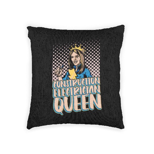 Electrician Electrical Engineer Lineman Woven Pillows