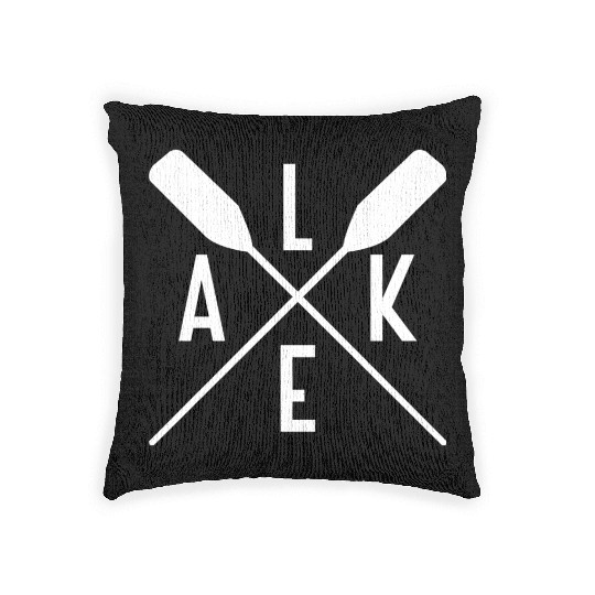 Lake Life Woven Pillows