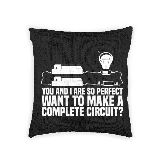 Electrician Electrical Engineer Lineman Woven Pillows